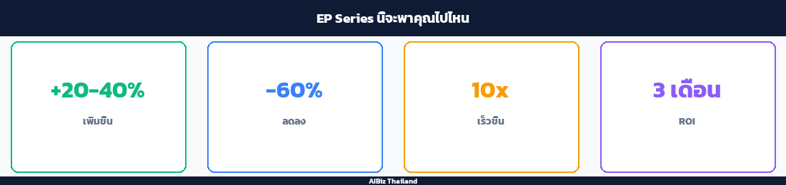 EP Series นี้จะพาคุณไปไหน