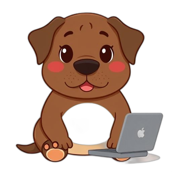 หนูดีทำงานหน้า laptop